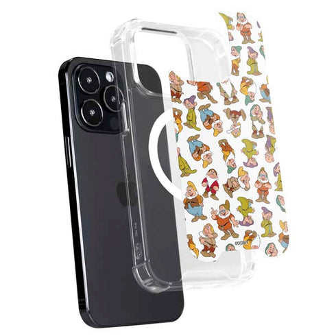 Disney Snow White Dwarfs Pattern iPhone 16 Pro MagSafe Case